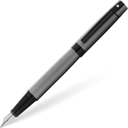 Sheaffer 300 Matte Gray Lacquer Fountain Pen