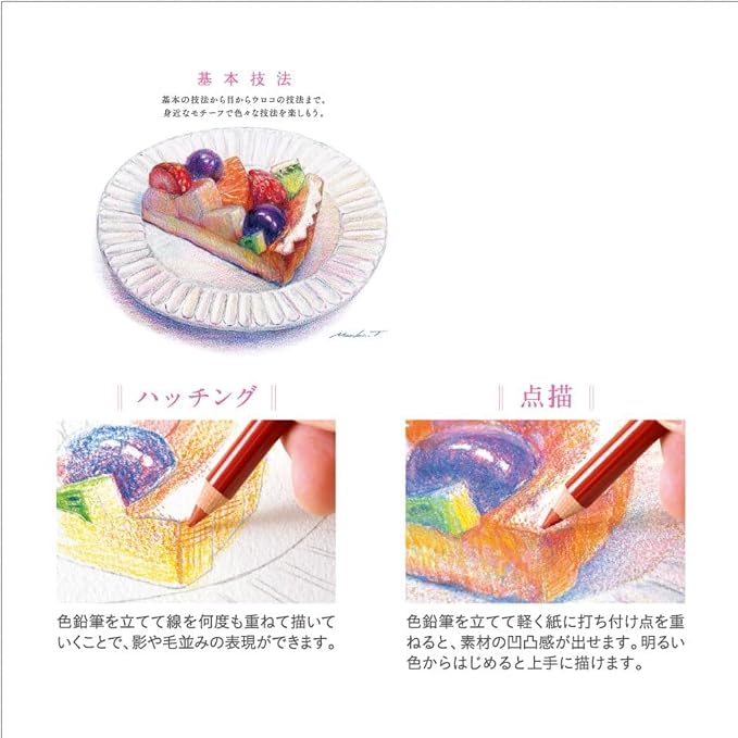 Mitsubishi Pencil K88012CP Colored Pencils, 880, 12 Colors