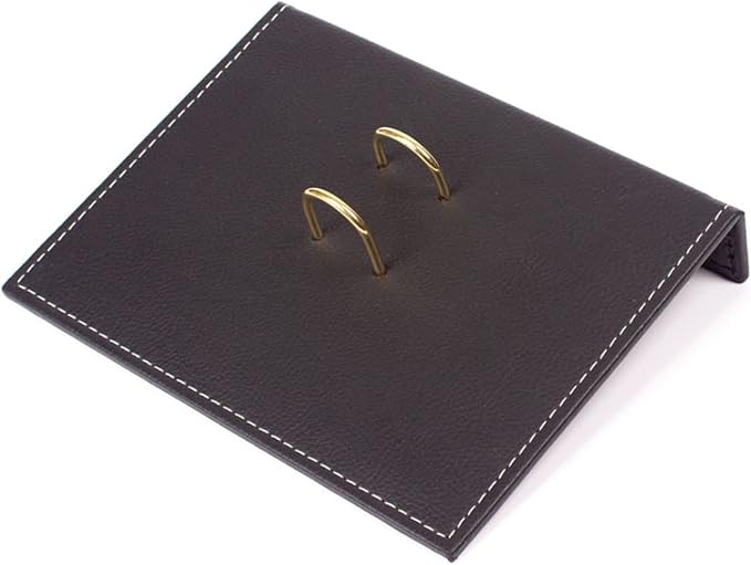 Desk Organizers - Desk Accessories - Leather Desk Organizer - Bonded Leather Desk Set - Home Office Accessories - Desk Supplies - Leather Desk Set - Office Accessories - 14 PCS (Black)