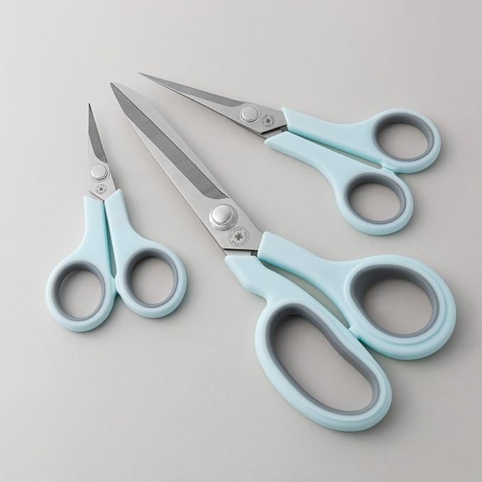 Missouri Star Small Scissors 4.5” - Mini Scissors All Purpose for Cutting Fabric, Sewing, Crafting - Ultra Sharp with Comfort Grip and Blade Cover, NOT8077