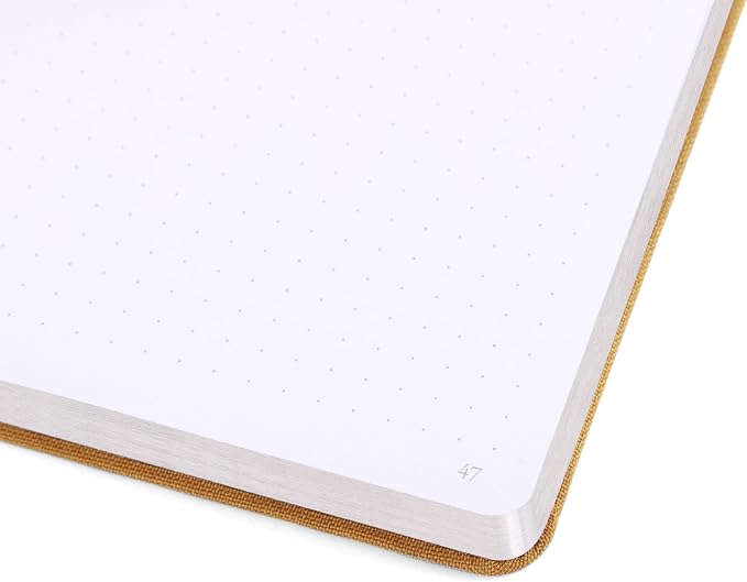 A5 Bullet Dotted Journal Notebook | 160gsm Thick Bleedproof Paper, Lay Flat Binding, 160 Numbered Pages | Hard Cover Dot Grid Notebook/Bullet Journals for Creatives & Professionals (dragonfly)
