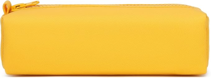 Pencil Case Lightweight and Durable Ideal Pencil Pouch for School and Office Supplies (Yellow,Oxford)