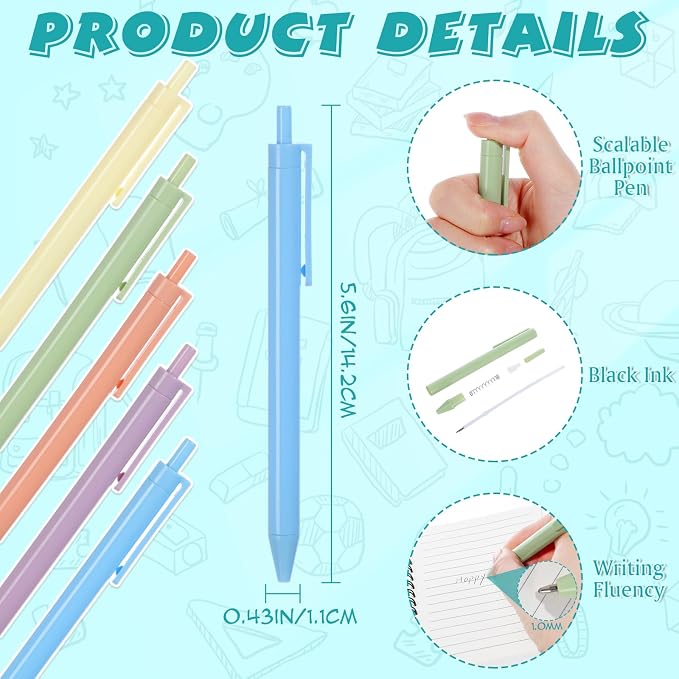 Resurhang 15 Sets Small Notebook Journal with Pen Bulk 4.5 * 5.5 Inch Pocket Size Spiral Lined Notepad for Women Men 100 Pages Notebook Employee Appreciation Gift for Work Study (Pastel)