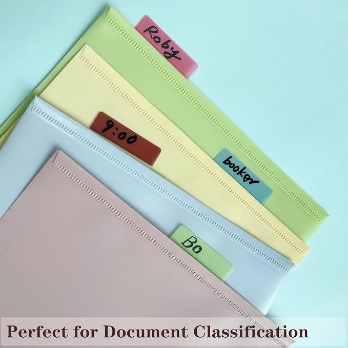 ELII 300 PCS Sticky Index Tabs 2 Inch Book Tabs,Clear Sticky Notes Classic | Pages Notebooks, File Tabs Self Adhesive,Writable and Repositionable,Self Adhesive,Smooth Writing,Transparent,Waterproof