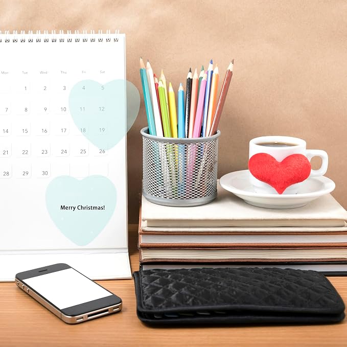ONLYKXY Glitter Heart Shape Transparent Sticky Notes for Annotating,2.8in Pastel Color Waterproof Index Sticker Self-Stick Book Tabs Soft PET Marker Memo Pad for Home School Office (6, Green)