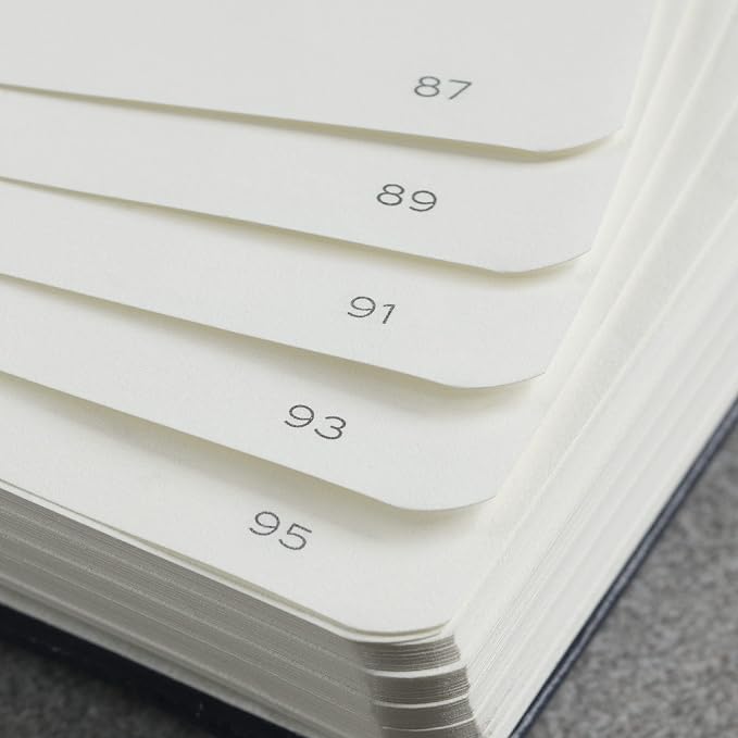 LEUCHTTURM1917 - Notebook Hardcover Medium A5-251 Numbered Pages for Writing and Journaling (Sky, Ruled)