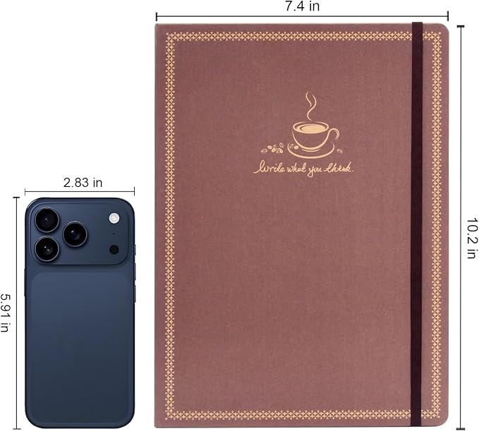 WETLOTE European Vintage Pattern Notebook - Made of sustainable and excellent quality paper,gold fabric and simple patterns, suitable for office, school and many other occasions(Line/Red/B5)
