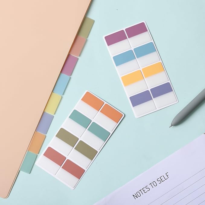 Mr. Pen- Sticky Index Tabs, 240 Pcs, Colorful Sticky Tabs for Notebooks | Page Markers, Page Tabs for Binders, Page Tabs Sticky Tabs for Books, Notebook Tabs, Book Sticky Tabs for Notebooks