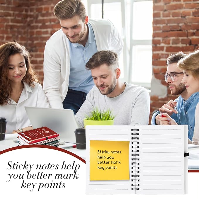 40 Pcs Motivational Inspirational Notebook Bulk with Notes Pen,Multicolor | Back to School Spiral Notebooks Inspirational Motivational Appreciation Gift for Students Teacher Employee Team Coworker