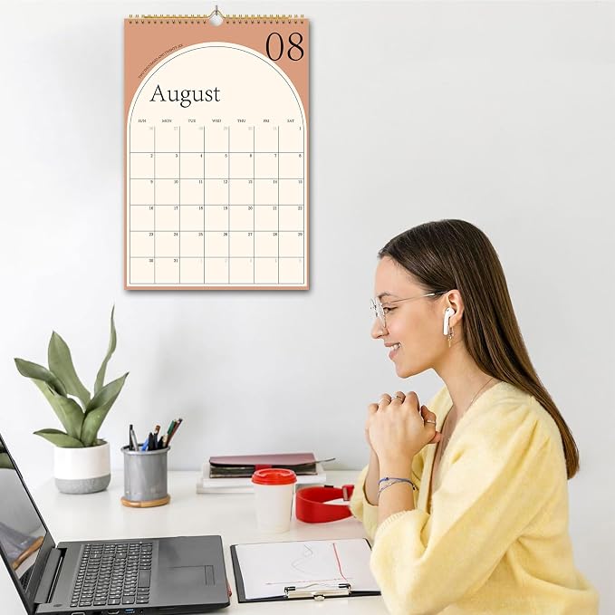 2026 Wall Calendar, Large Calendar from January 2026 - June 2027, Hanging Calendar with Thick Paper, Perfect for Office and Home Monthly Organizing & Planning, 10"×14.7"