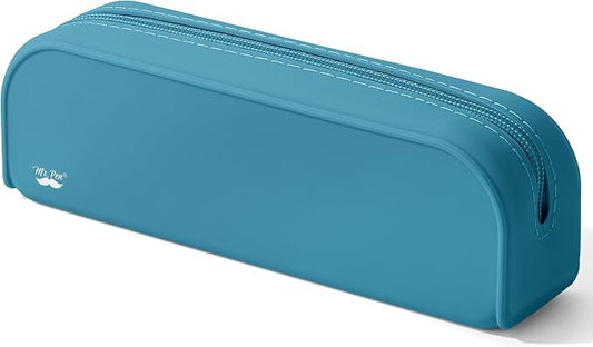 Mr. Pen- Silicone Pencil Case, Aesthetic Pencil Bag for Women, Makeup Pouch | Multifunctional Pouch for Stationery, Cosmetics and Electrical Goods Storage
