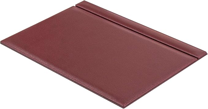 Venus Bonded Leather Executive Desk Set – 12-Piece Luxury Desk Organizer with Desk Mats & Blotters, Mouse Pad, Name Plate, Pens & Office Accessories (5 Color Options)