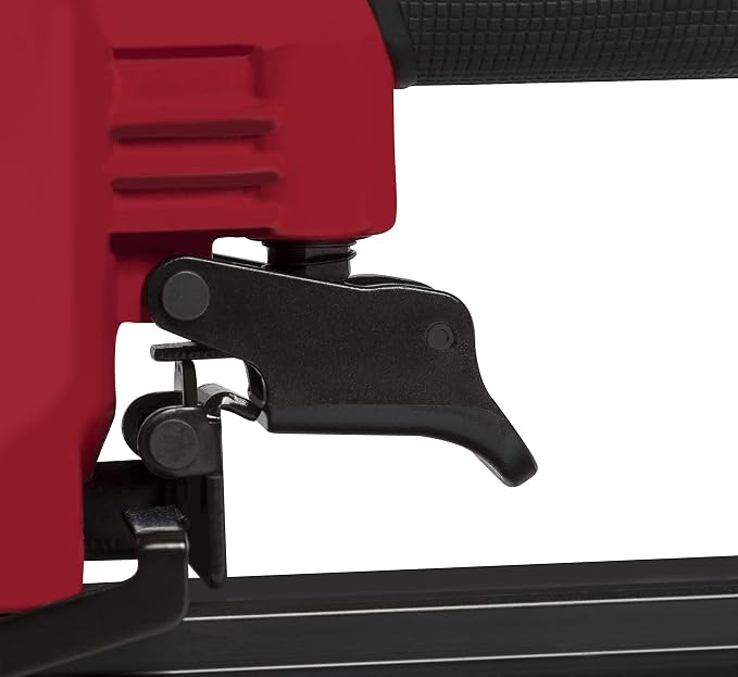 Arrow PT50 Oil-Free Pneumatic Staple Gun, Professional Heavy-Duty Stapler for Wood, Upholstery, Carpet, Wire Fencing, Fits 1/4”, 5/16”, 3/8", 1/2", 9/16” Staples , Red | Professional Stapler for Wood, Upholstery, Carpet, Wire Fencing, Fits 1/4", 5/16",...