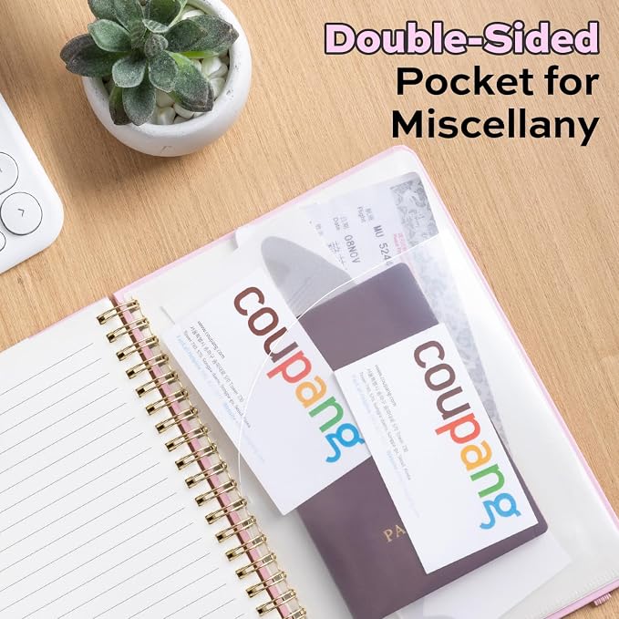 deli 3 Pack Lined Spiral Journal Notebook, 160 Pages, A5 (5.5"x8") Hardcover Writing Notebook, College Ruled Spiral Bound Journal for Women & Men - Perfect for Work, School, Office & Note Taking
