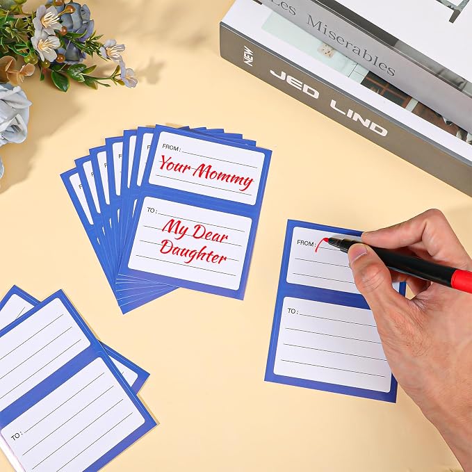 Mailing Labels for Packages 60 Pcs to from Return Address Labels for Envelopes 4.5x3.5Inch Blank Self Adhesive Shipping Label Handwriting to/from Mail Label Stickers Address Tags