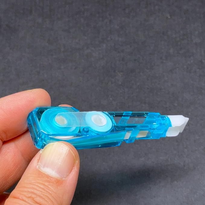 LION CLICK-N-COVER Refill Correction Tape for CT-305, 1/5" wide and 236" long, Acid-Free, Economy Box, Box of 12 (RT-15-12B)