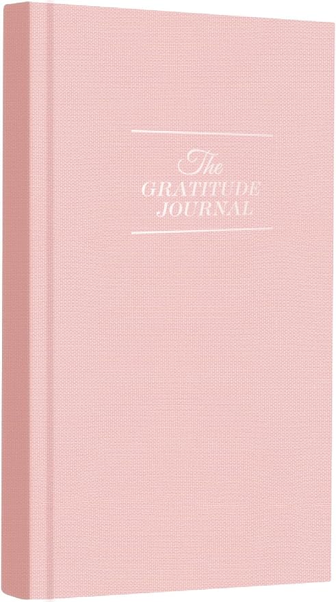 The Gratitude Journal for More Happiness, Optimism, Affirmation & Reflection - An Effective Manifestation Guide Journal, Undated Daily Journals for Women & Men （Pink）