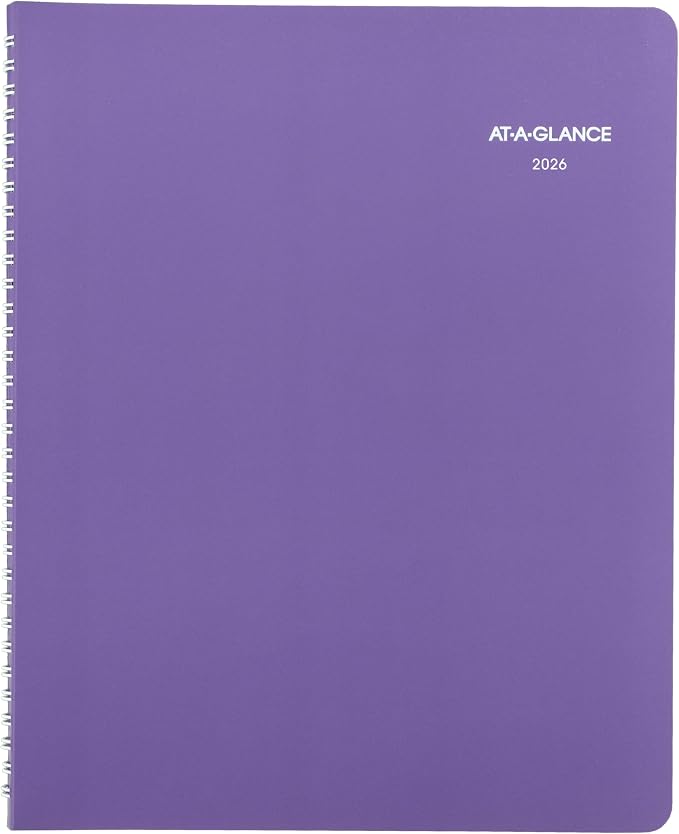 AT-A-GLANCE 2026 Planner, Weekly & Monthly, 8.5" x 11", Large, Beautiful Day (938P-905-26)