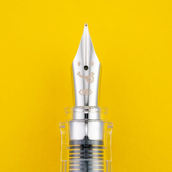 PILOT Kakuno Fountain Pen, Clear Barrel, Extra Fine Nib, 0.3mm, Kakuno Fountain Pen Extra Fine (Pack of 2)