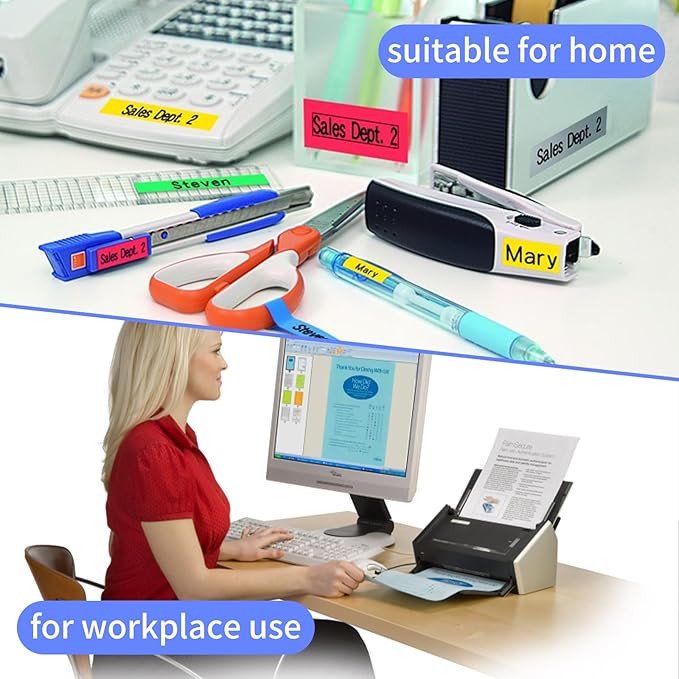 White Shipping Labels, 30 Sheets (180 Labels), 3-1/3" x 4", Address Labels, Laser & Inkjet Printers Compatible