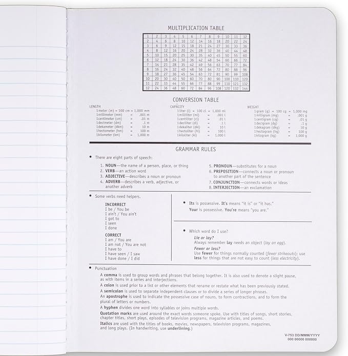 Mead Composition Notebook, College Ruled 7.5" x 9.75" Paper, 100 Sheets, Assorted Colors, 6 Pack (850106-ECM)