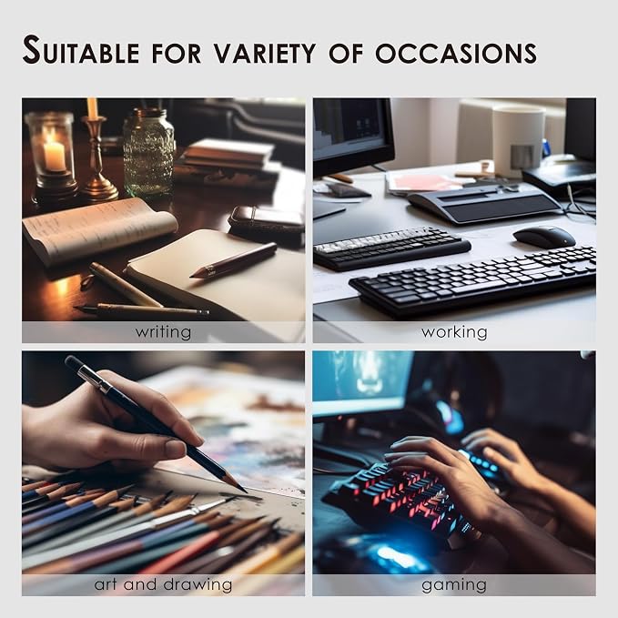 Distressed Leather Desk Mat - Non-Slip PU Desk Pad for Office and Home - Desk Organization and Accessories - Ideal for Large Mouse Pad and Desk Mats on Top of Desks(Dusty Rose,27.6"x 13.8")