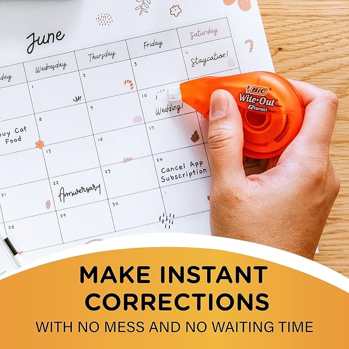 BICWOTAPP418 - BIC Correction Tape