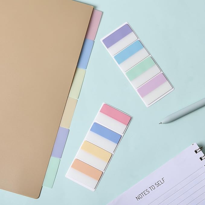 Mr. Pen- Sticky Index Tabs, 240 Pcs, Colorful Sticky Tabs for Notebooks | Page Markers, Page Tabs for Binders, Page Tabs Sticky Tabs for Books, Notebook Tabs, Book Sticky Tabs for Notebooks