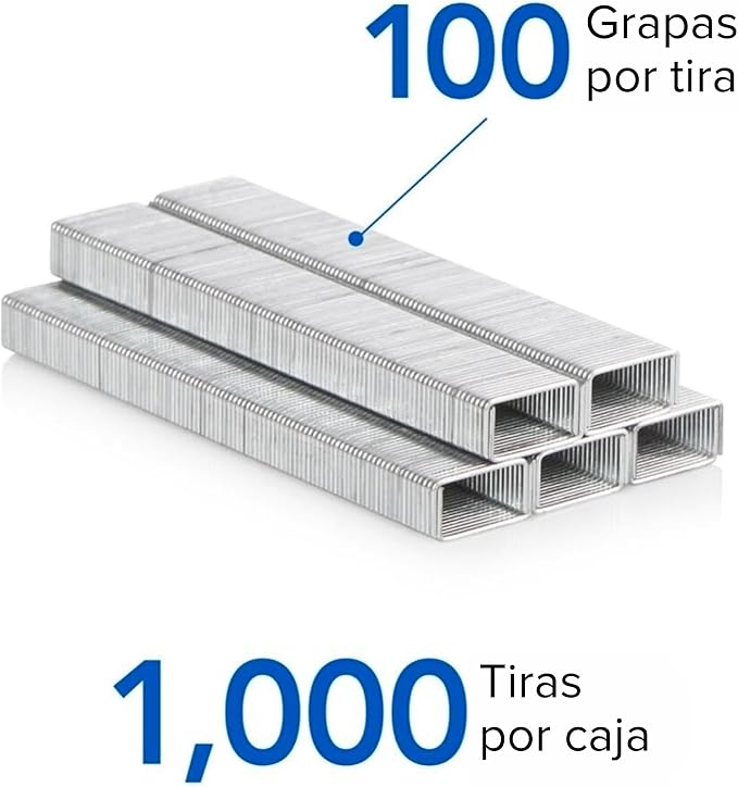 Swingline Staples, Heavy Duty, 3/8" Length, 60 Sheet Capacity, 100/Strip, 1000/Box, 1 Pack (35318)
