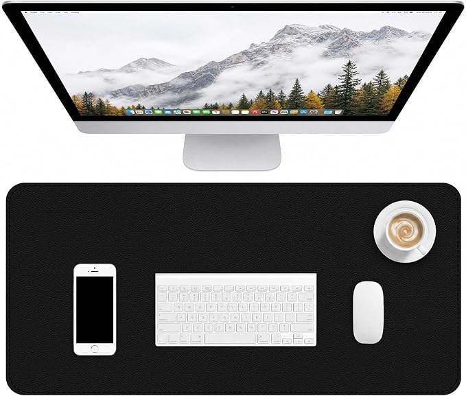 Desk Pad, Desk Matt for Desktop, Keyboard Mats for Desk, Large Desk Mat | Cork Desk Mat, Mouse Pads for Desk, Desk Pad Mat, Large Mouse Pad for Desk, Keyboard Mat, Computer Mats for Desktop