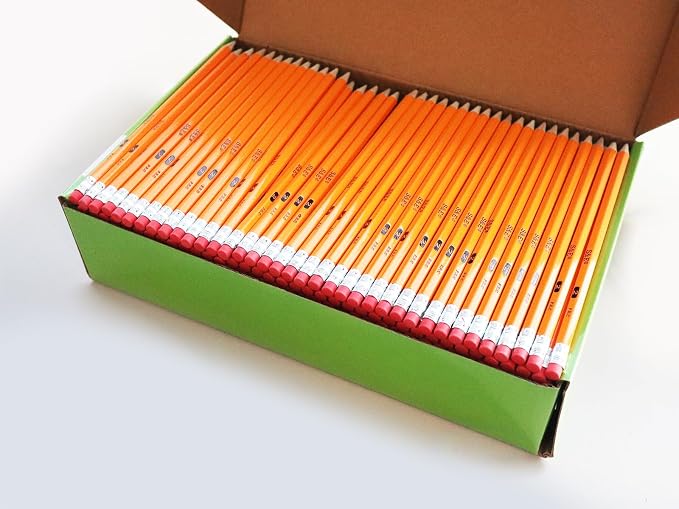 S & E TEACHER'S EDITION 360 Pack Pre-sharpened #2 Pencils with Erasers – HB Lead Bulk Pencil for Classroom, Home & Office – No.2 Pencils Back to School