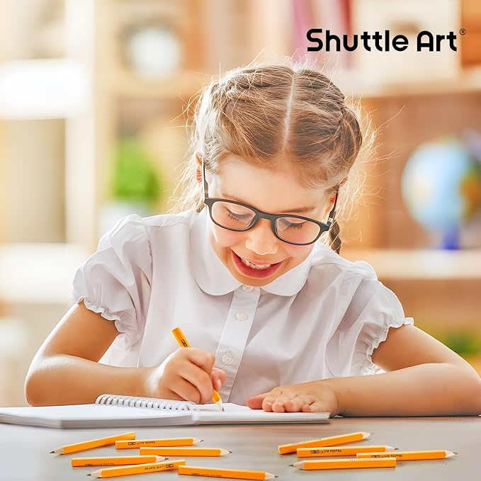 Shuttle Art 1500 Pack Golf Pencils #2 HB, Pre-Sharpened Mini Pencils Bulk