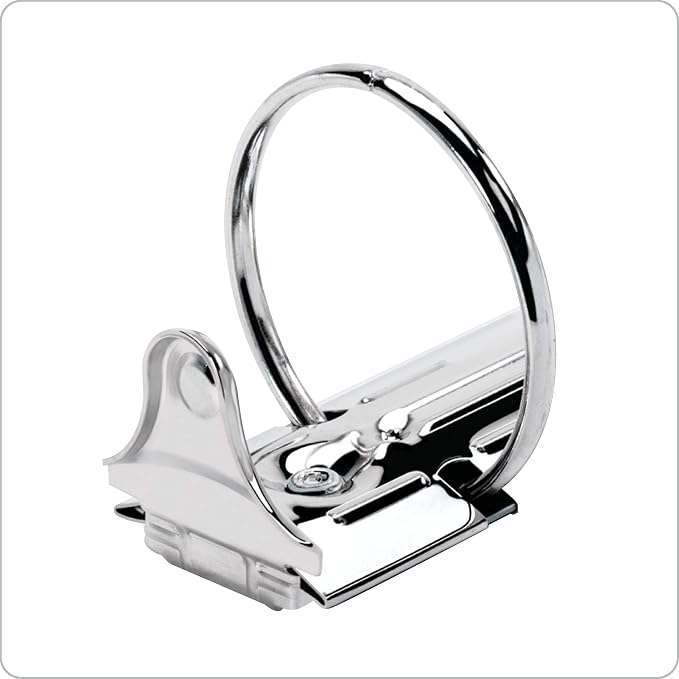 Cardinal Binder Performer with ClearVue Covers, 1.5" Round Rings, 350-Sheet Capacity, White (Pack of 12)