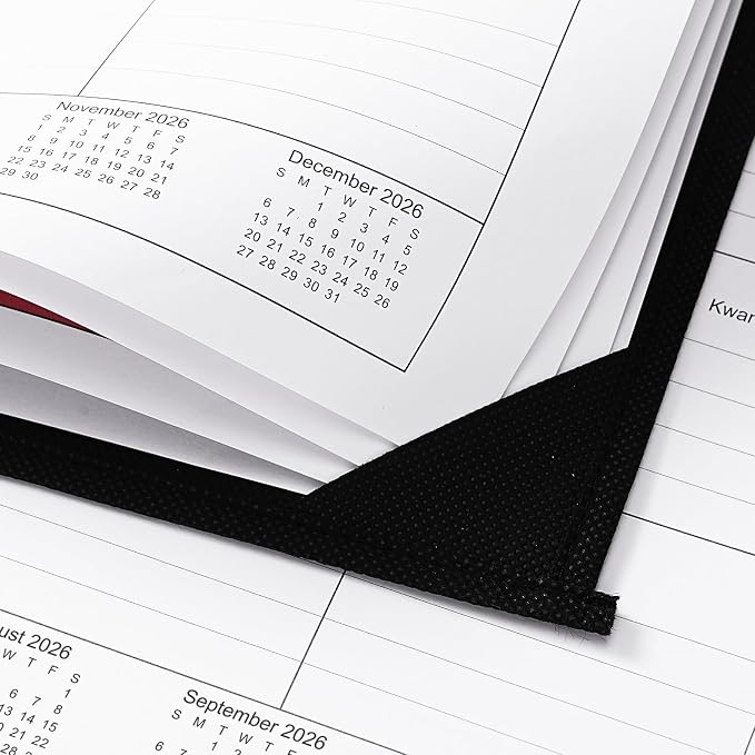 2026-2027 Desk Calendar - Large Desk Calendar from July 2026 to December 2027, 22''x17'',18 Monthly Desk/Wall Calendar, Desk Calendars 2026-2027 Large Space for Writing with Protect Corner