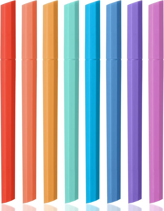 Mr. Pen- Aesthetic Highlighters No Bleed, 8 Pack, Chisel Tip | Cute Bible Highlighters Assorted Colors for Journaling, Highlighting, Underlining, Fast Dry, Back to School Supplies