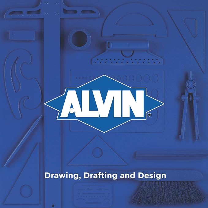 ALVIN - 10 inches Transparent Academic Acrylic Triangle Ruler 45/90 Degrees, Multipurpose Tool for Drafting, Design, and Architecture, Great for Machining and Woodworking