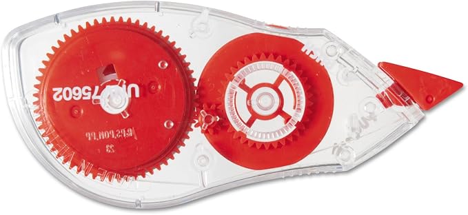 Universal 75602 Correction Tape with Two-Way Dispenser, Non-Refillable, 1/5-Inch x 315-Inch, 2/Pack