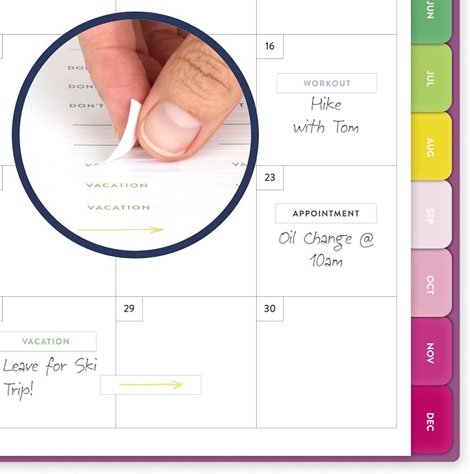 AT-A-GLANCE 2027 Planner, Simplified by Emily Ley, Weekly & Monthly, 8.5" x 11", Nostalgia Pink (EL60-905-27)