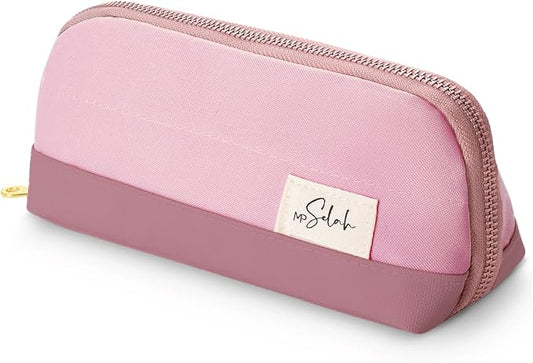 Mr. Pen- Wide-Opening Pencil Case, Triangle Design | Compact & Spacious Pencil Cases with 5 Mesh Pockets, Bag Pouch, Box Organizer for Students, School Supplies, Aesthetic Supply