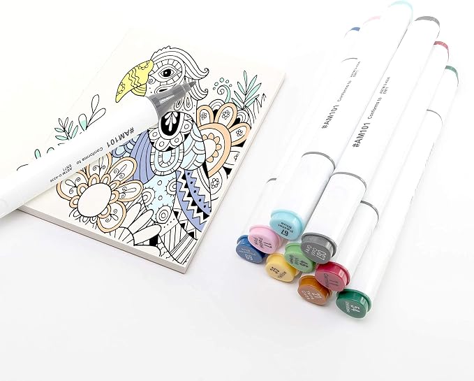Pacific Arc LayFlat Sketchbook - 3.75 x 5.3 Inches - Celtic Blank Note Book, 64 Sheets, Thick 100gsm Paper, for drawing, sketching, and journaling, 32 Blank and 32 Gridded