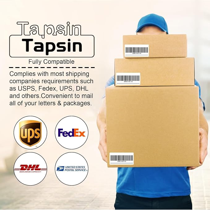 1" X 2-5/8" 30 Up Mailing Labels for Laser/Inkjet Printer, Address Labels, Shipping mailing Labels, 30 per Sheet Return Address Labels (25 Sheets - 750 Labels)