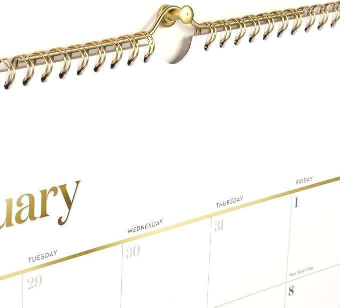 Mead Cambridge 2027 Wall Calendar, Monthly, 15" x 12" Planner, WorkStyle, White (1606-707-27)