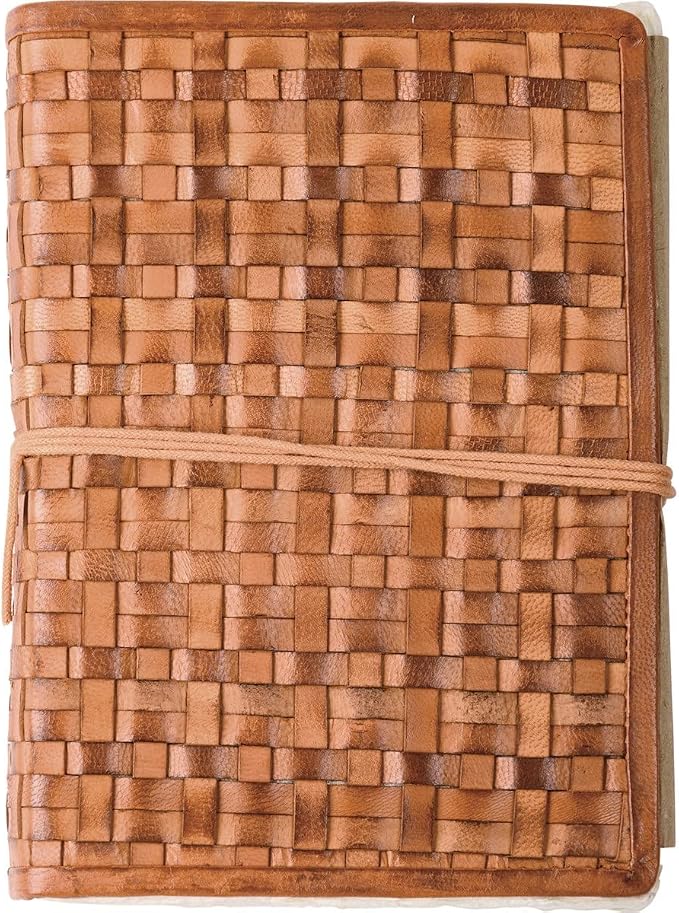 Primitives by Kathy Woven Leather Journal