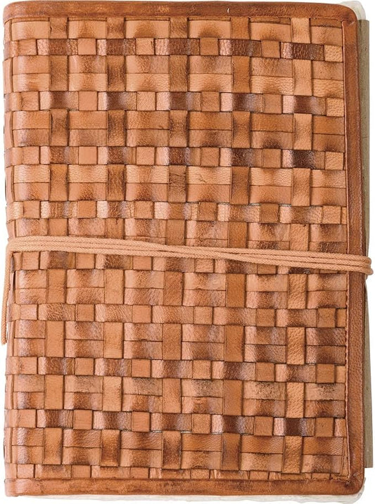 Primitives by Kathy Woven Leather Journal