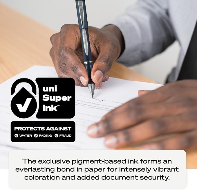 uniball™ Jetstream RT Ballpoint Pens, Black, Blue & Red Ink, 3 Count | 0.7mm Fine Point, Retractable, Smooth Writing, Quick-Drying, Smear-Resistant, uni Super Ink™