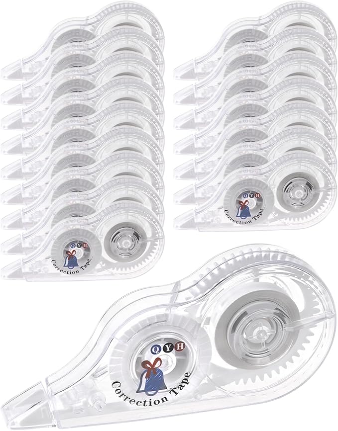 Correction Tape, White, 16-Count