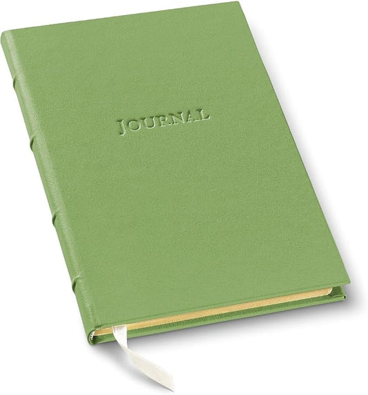 Gallery Leather Journal Notebook - 192 Pages, Hardcover, For Men and Women | For Writing, Work & Travel, Handcrafted - Camden Kiwi - 8 x 5.5, Desk Hardcover