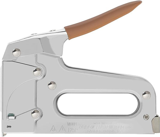 Arrow T59 Heavy Duty Staple Gun with Rear-Load Magazine | Heavy Duty Staple Gun for Voice and Data Cables and Wiring, Fits Wires up to 5/16-Inch Diameter