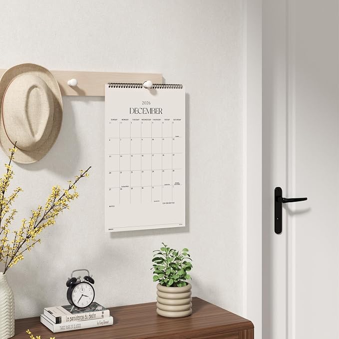 Jotsome Wall Calendar 2026-2027, Large Monthly Wall Calendar From August 2026 to December 2027 11x17 inch for Home and Office, Easy Planning, Gift for the Holidays
