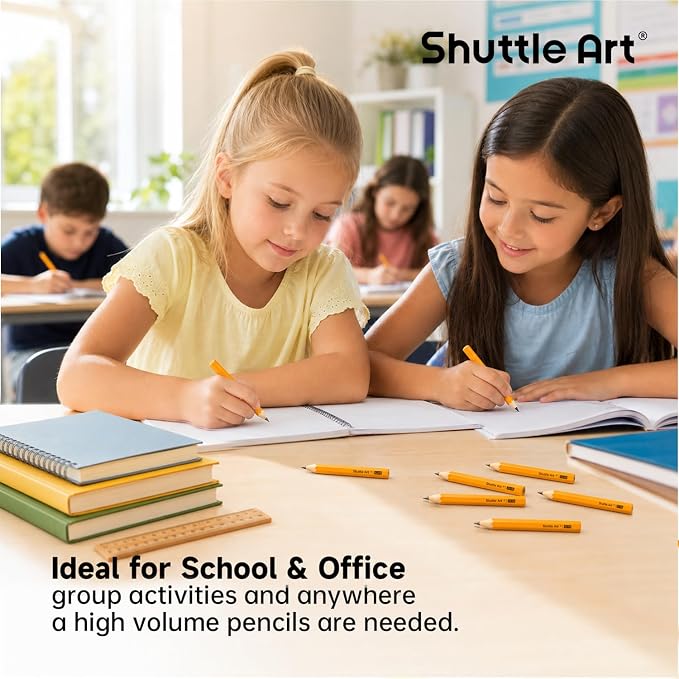 Shuttle Art 1500 Pack Golf Pencils #2 HB, Pre-Sharpened Mini Pencils Bulk